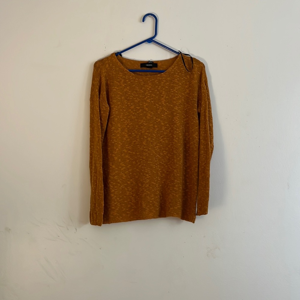 Mustard Knit Sweater